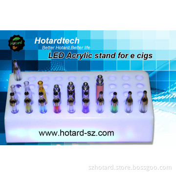 Wholesales E Cigarette Holder Acrylic Display E Liquid Display Stand